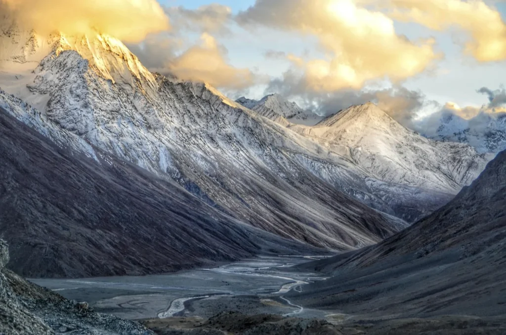 Spiti Valley Himalayas landscape representing UNESCO biosphere reserve in India